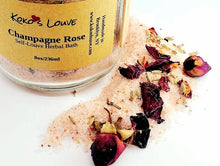 Load image into Gallery viewer, Champagne Rose Herbal Bath Soak