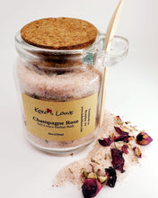 Load image into Gallery viewer, Champagne Rose Herbal Bath Soak