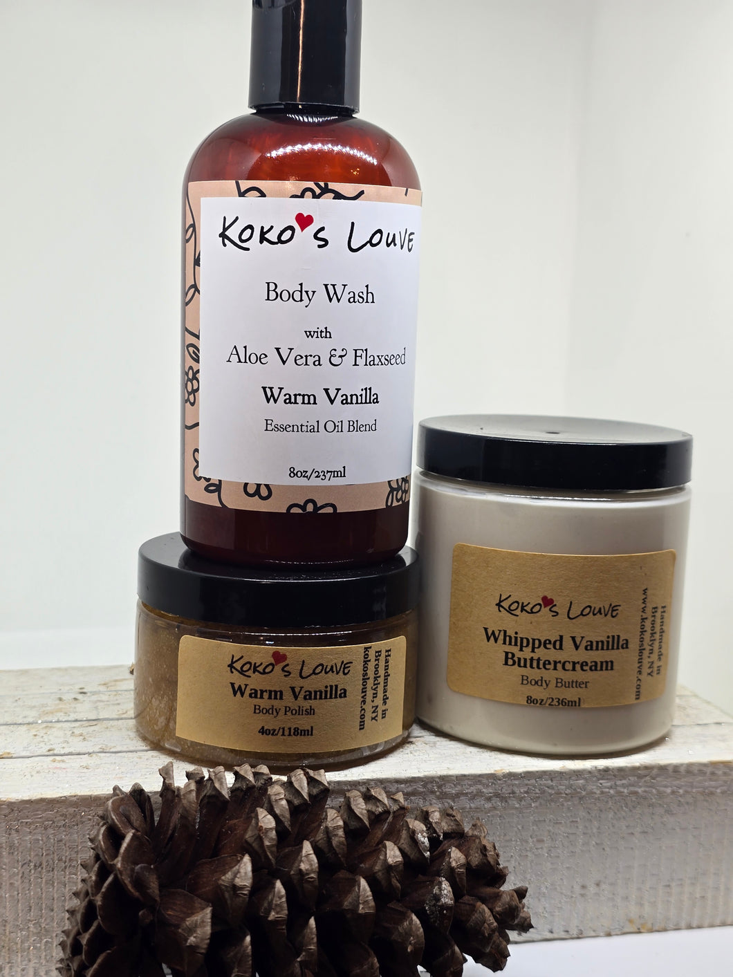 The Vanilla Velvet Holiday Glow Set