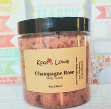 Load image into Gallery viewer, Champagne Rose Salt Scrub
