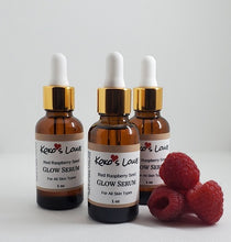 Load image into Gallery viewer, Erase time with our natural glow raspberry serum.  It is nourishing and works for all skin types.  Black women skin care
